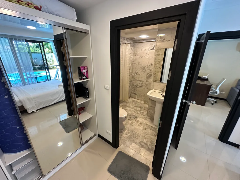 Уютная 1-спальная квартира со своим выходом к бассейну