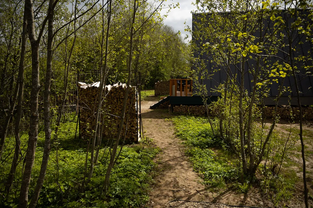 Дом для отдыха River 3 (банный чан, мангальная зона)