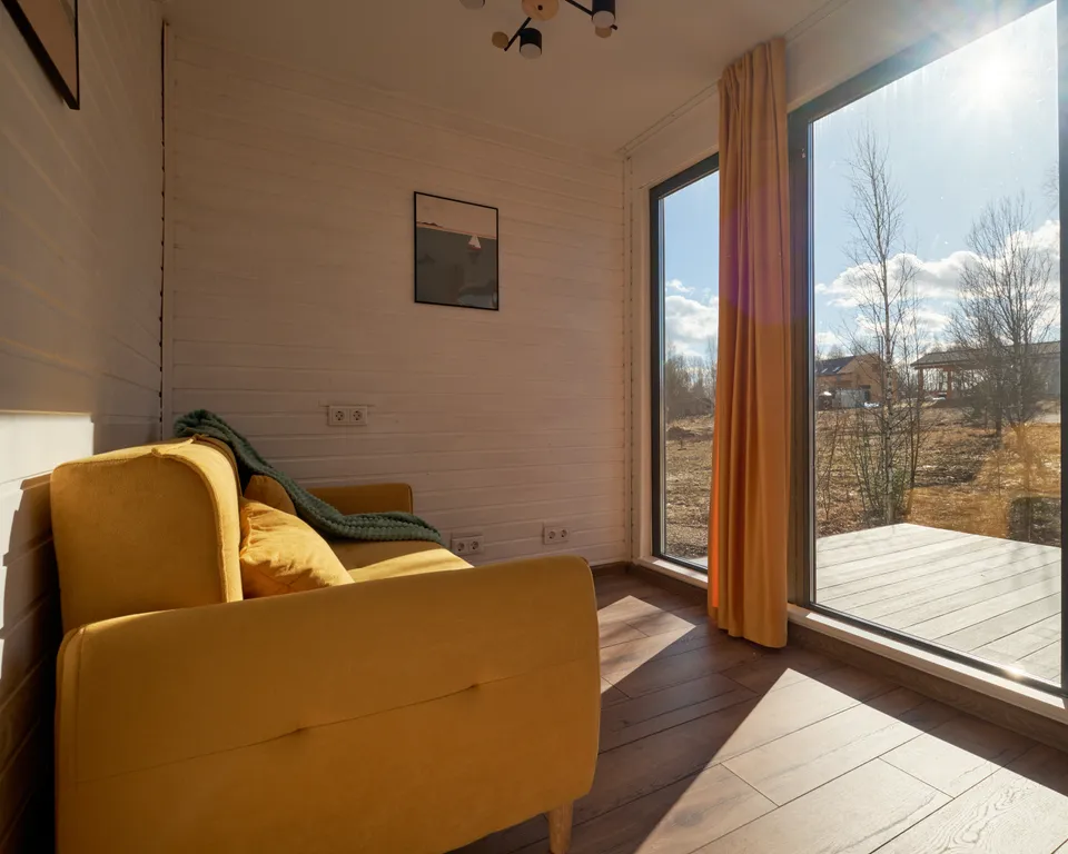 Уютный дом на можайском водохранилище в поселке с собственным пляжем