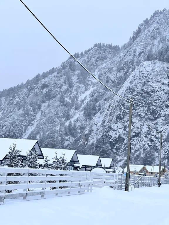 Коттедж с видом на горы