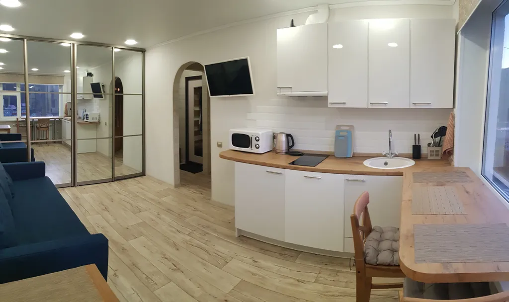 Квартира в центре с видом на море и горы