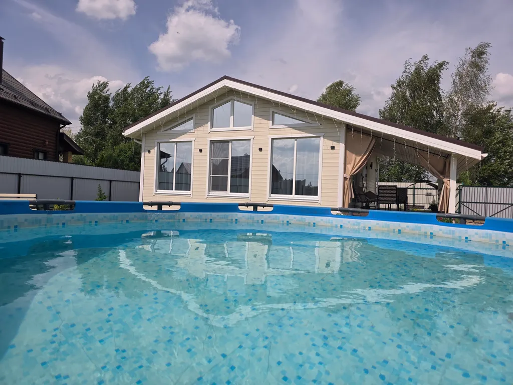 Уютный, светлый, новый евро-3 комнатный дом на участке 9 соток с баней