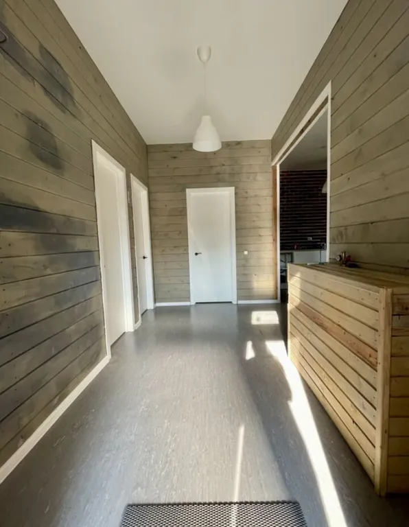 Новый дом в лофт стиле с баней