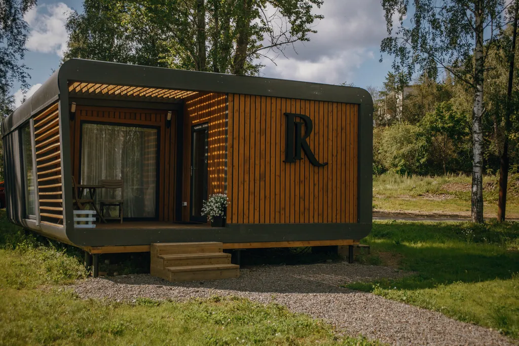 Коттедж Модульный дом с одной спальней — аренда посуточно в Лахденпохья