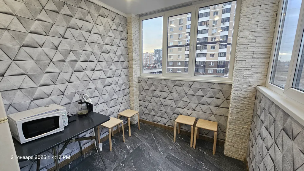 Квартира с кинотеатром 86 дюймов