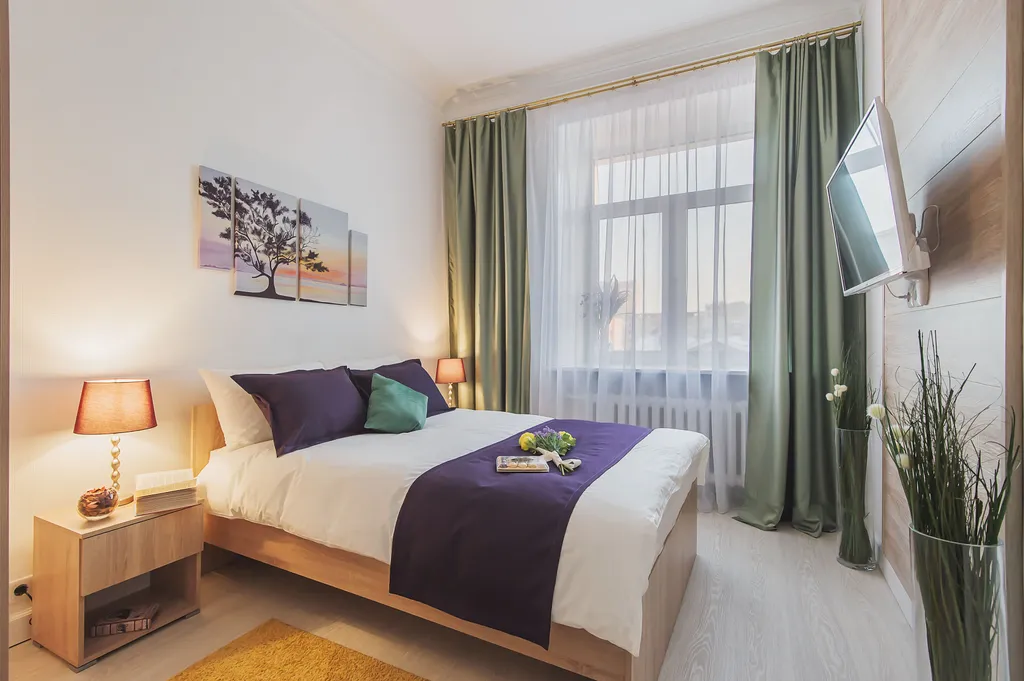 Квартира Квартира Двухуровневая Четверка на Маяковской — Москва