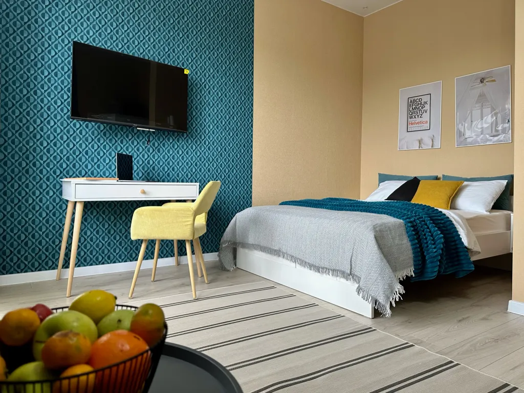 Уютная видовая квартира в тихом уголке