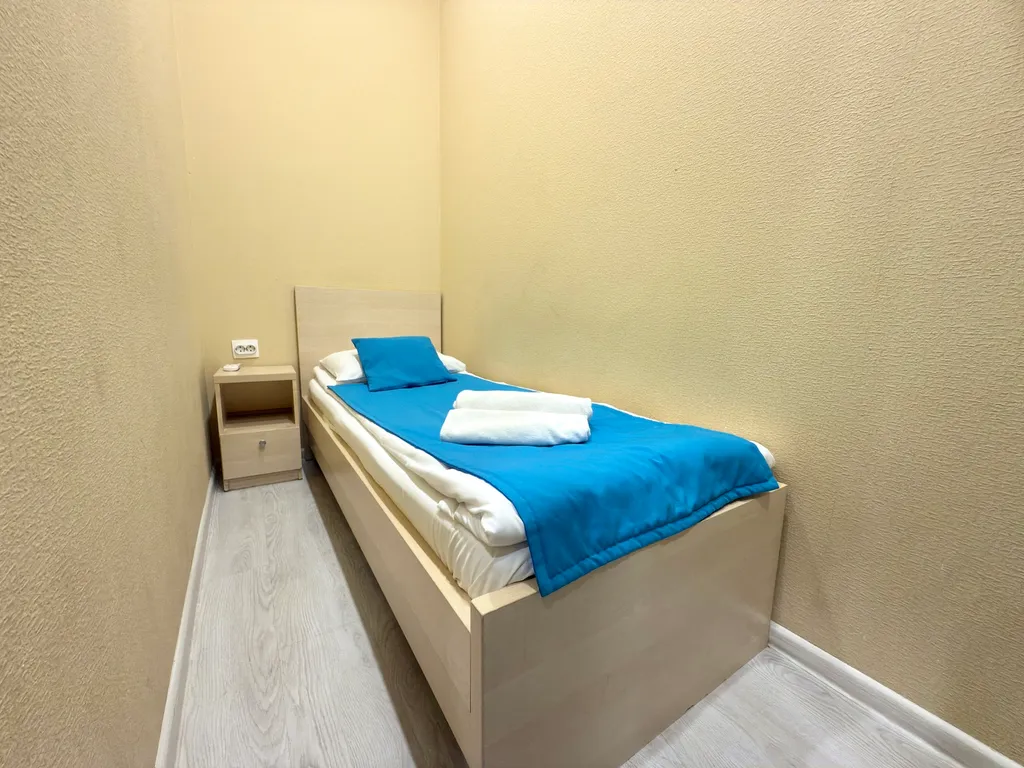 Квартира Квартира Одноместная студия эконом без окна в центре города — Санкт-Петербург