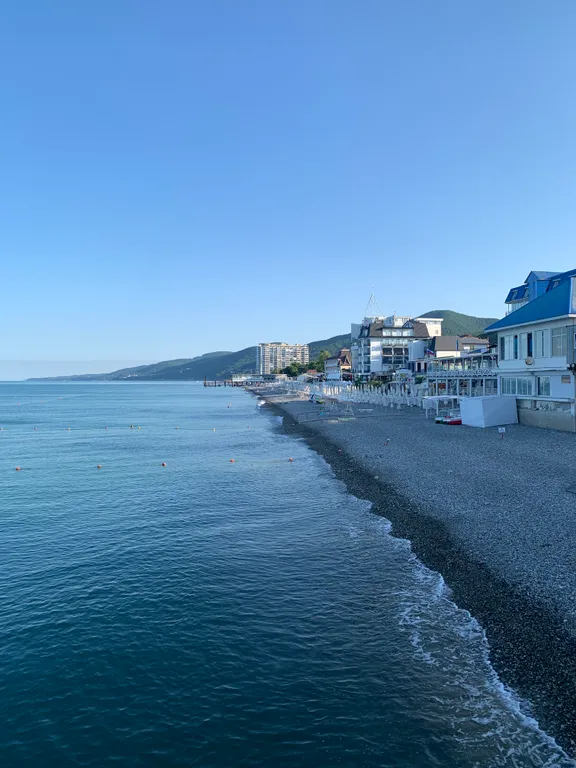 Апартаменты с видом на море в центре