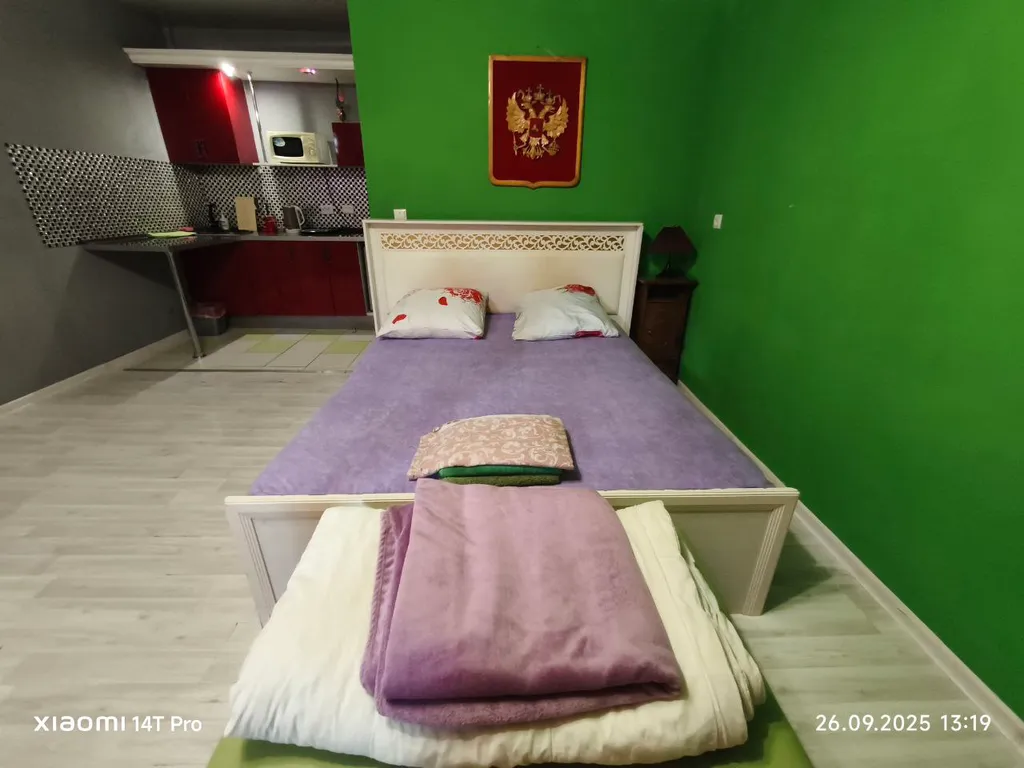 Уютная студия в тихом месте