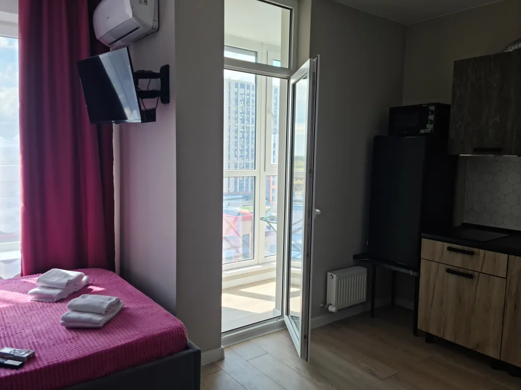 Квартира Квартира Студия рядом с Городом спорта — Краснодар