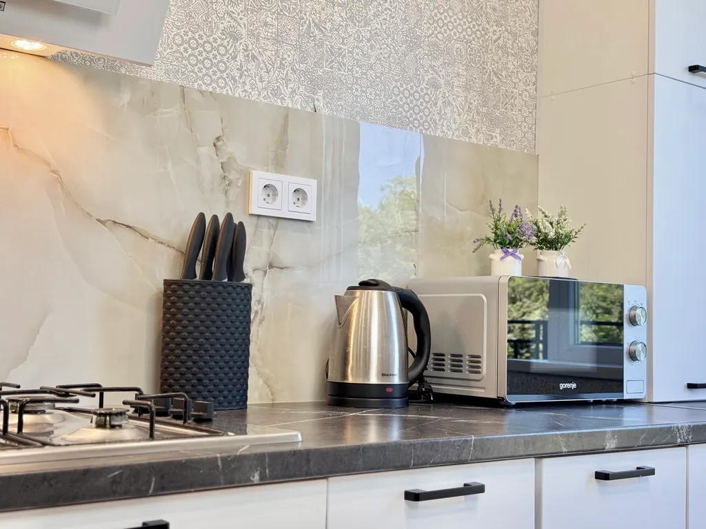 Стильная квартира рядом с морем