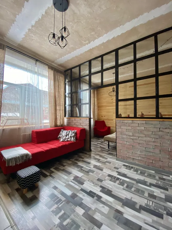 Эколофт с камином, мангалом, парковкой и отдельным входом в центре