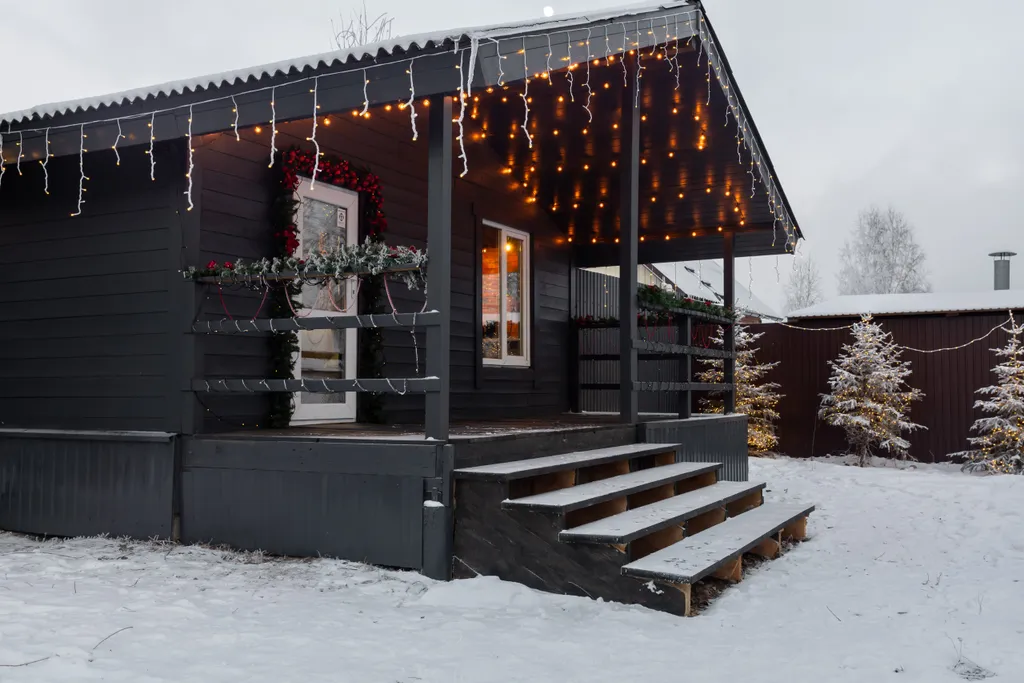 Загородный дом Loft lodge на берегу реки Ангара