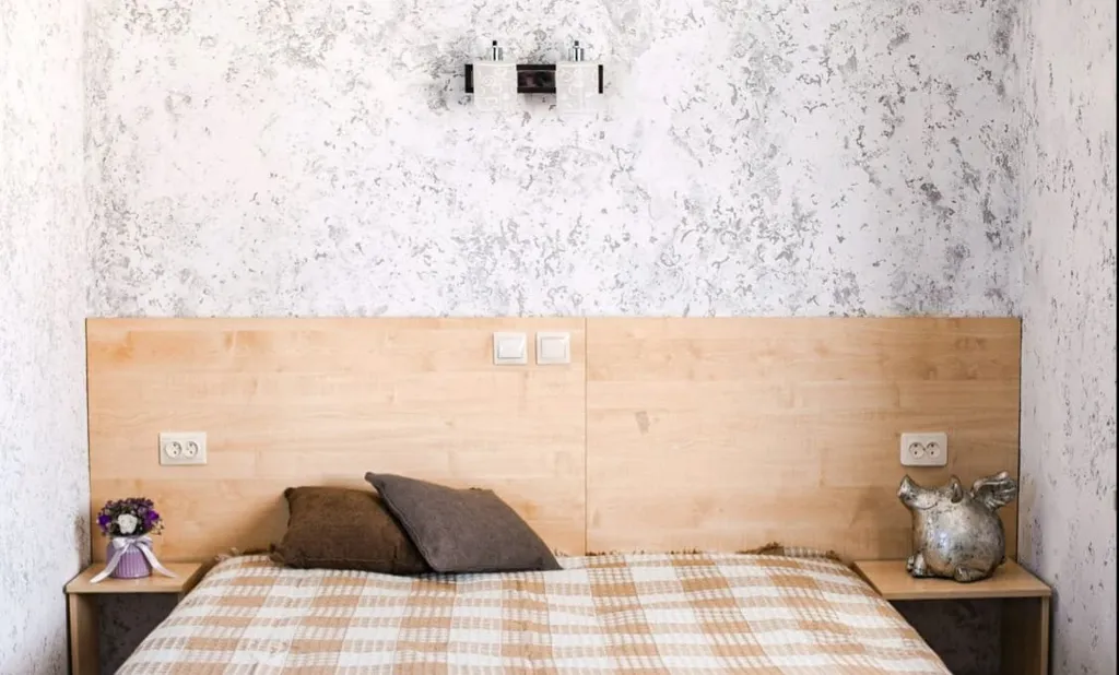 Студия с дизайнерским ремонтом