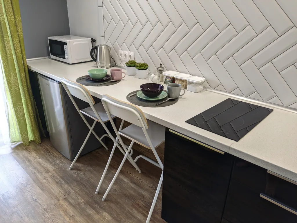 Уютная квартира с кондиционером и красивым видом