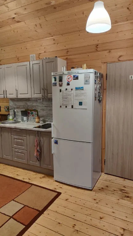 Барнхаус с баней и панорамными окнами