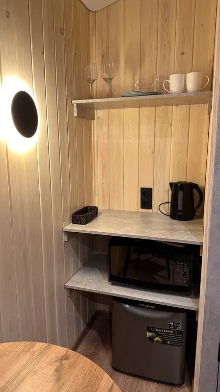 Уютные шале с панорамными окнами