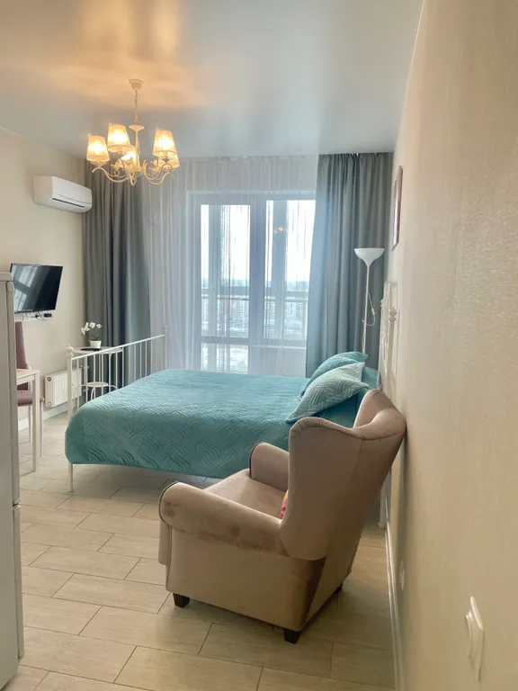 Студия в стиле прованс ЖК Европейский