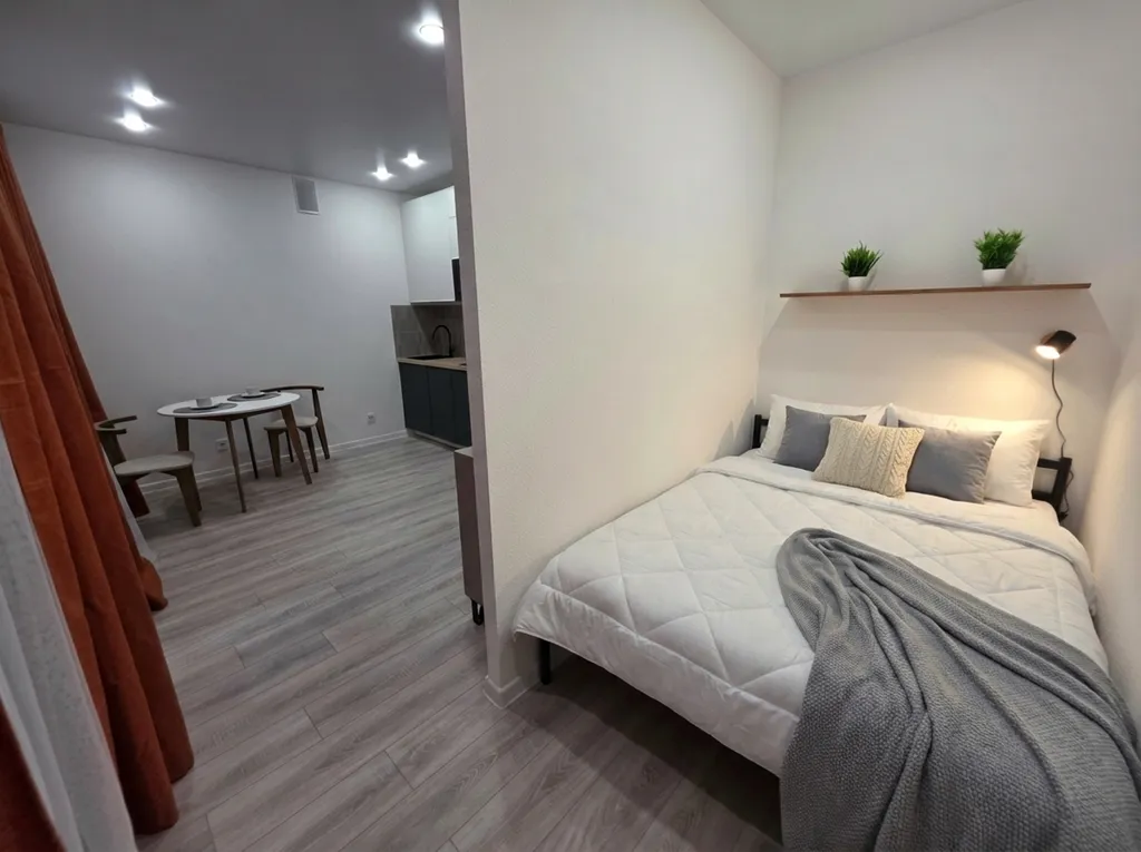 Квартира-студия в центре города — аренда посуточно в Северодвинск