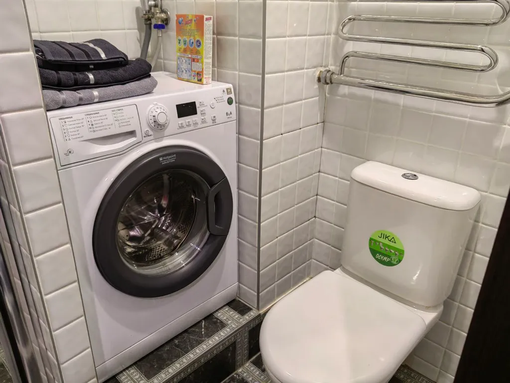 Уютная евродвушка с большой лоджией