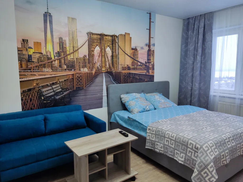 1-комнатная квартира с видом на Волгу у Ледового дворца — аренда посуточно в Новочебоксарск