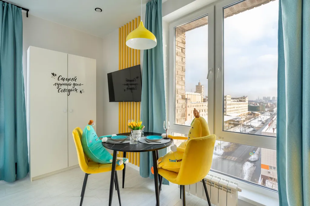 Квартира Уютные апартаменты в ЖК Мята рядом с Москва-Сити — Москва
