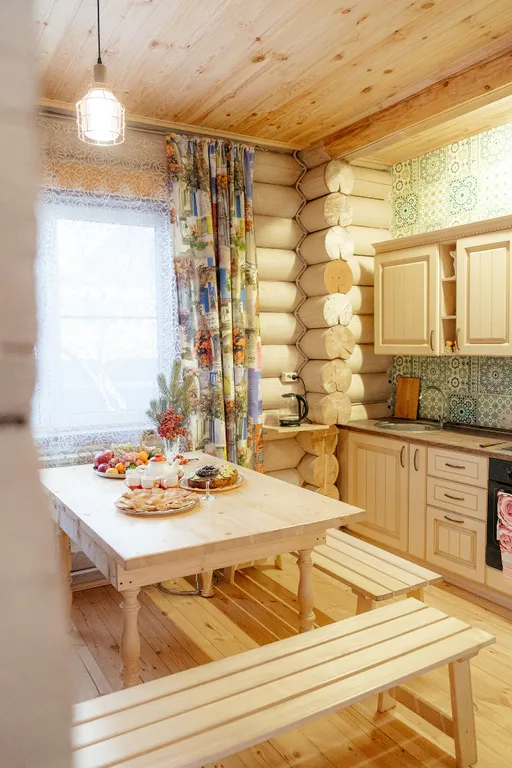 Коттедж с чаном  и баней