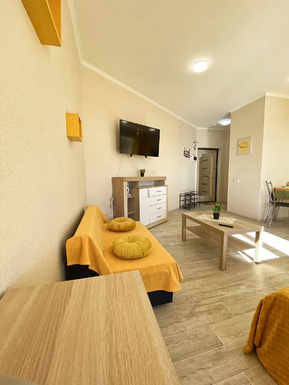 Квартира Уютная квартира-студия с диванчиком у жд вокзала и ТЦ Вавилон — Тверь