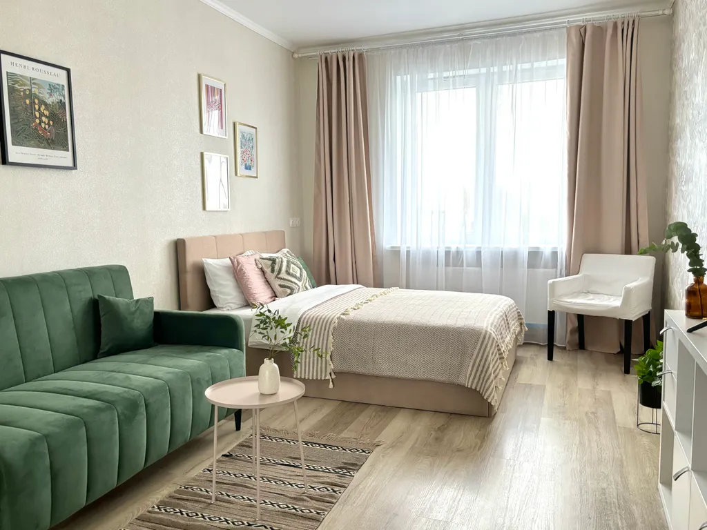 Квартира Квартира Латте - апарт с кондиционером — Санкт-Петербург