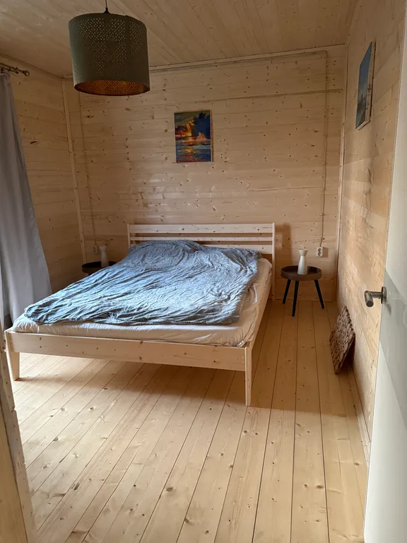 Коттедж Уютный новый дом 36 м с видом на лес и банным чаном — аренда посуточно в Гагарин