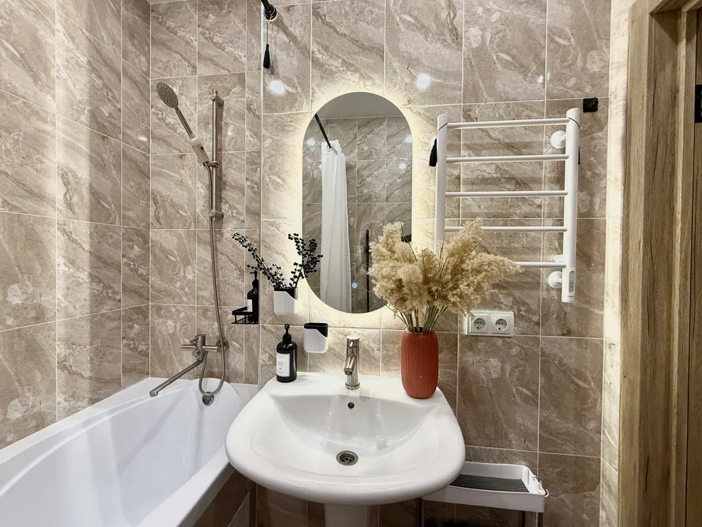 Квартира Квартира Мини-люкс Волшебный терракот — Краснодар