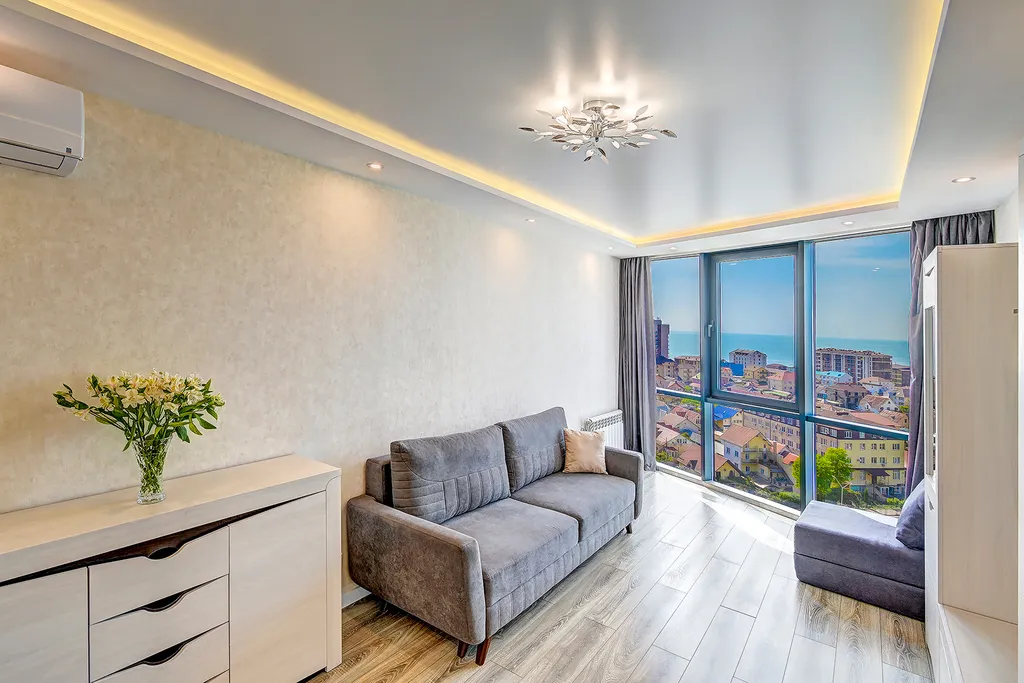 Квартира Квартира ЖК Морская симфония-2 МореСолнцеАпарт с видом на море (9) — Адлер