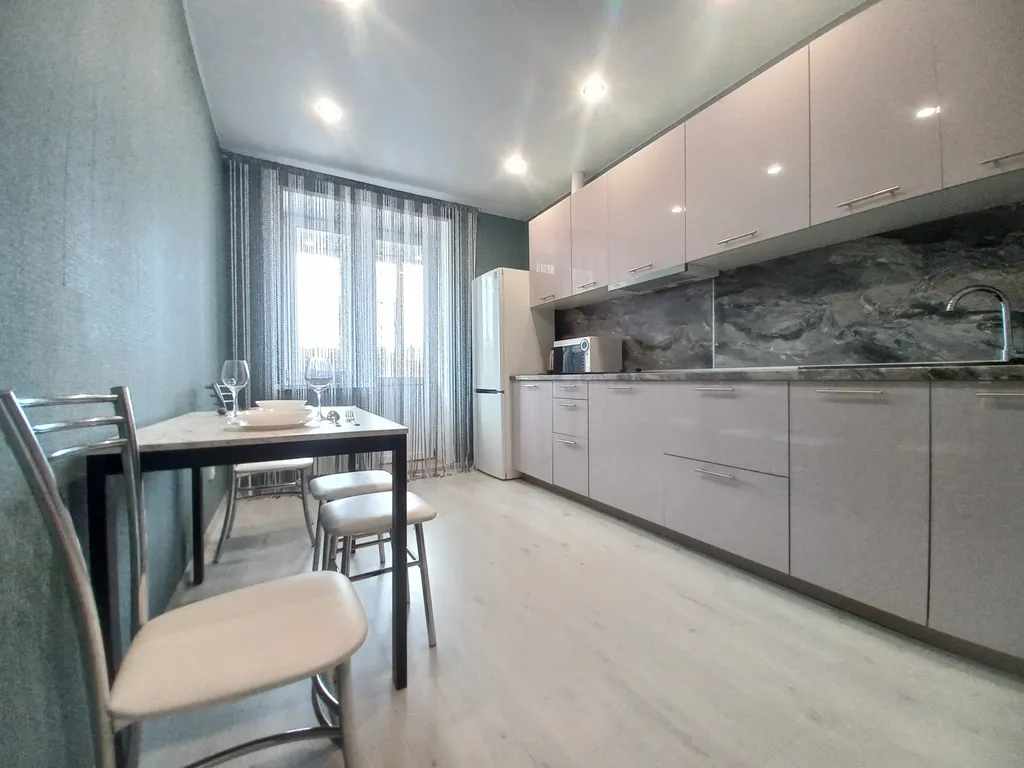 Стильная квартира с красивым видом из окон