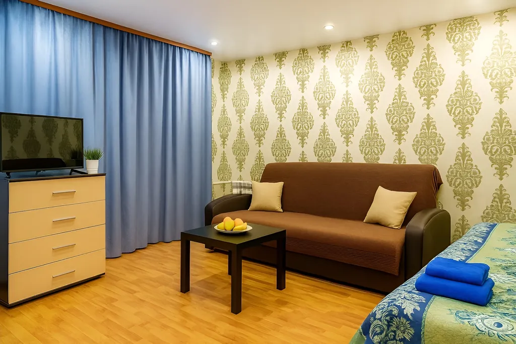 Удобная квартира в центре Воркуты, в шаге Газпром, ЛПУ, СК Олимп — аренда посуточно в Воркута