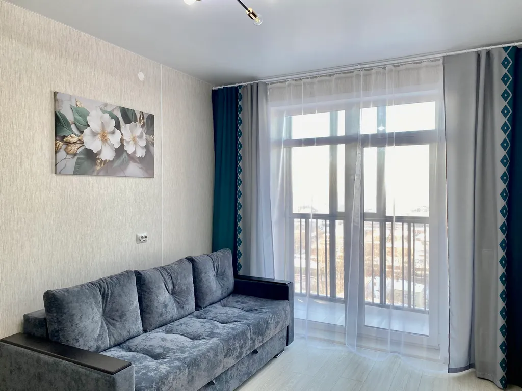 Евро-двухкомнатная с шикарным видом на реку Кама и город