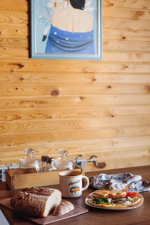 Домик на Байкале в скандинавском стиле