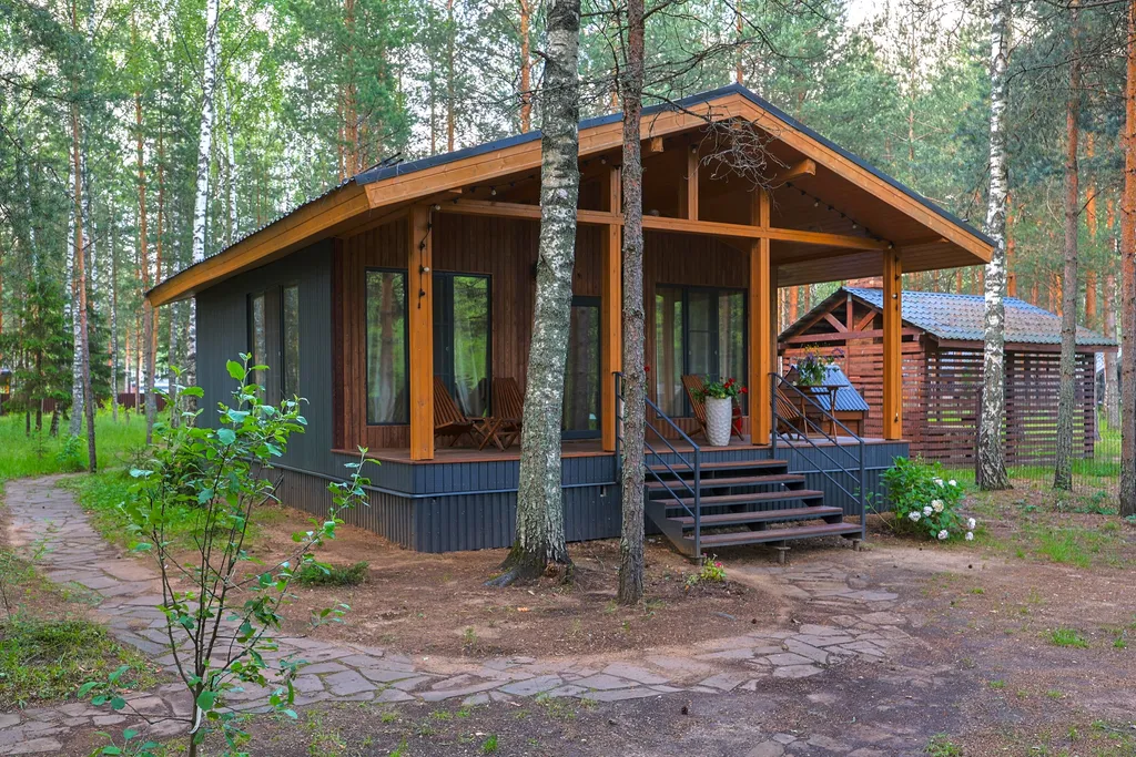 Домик 12 BarnHouse без купели