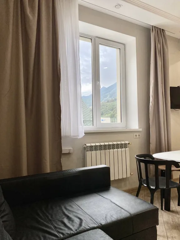 Евродвухкомнатный апартамент с видом на горы