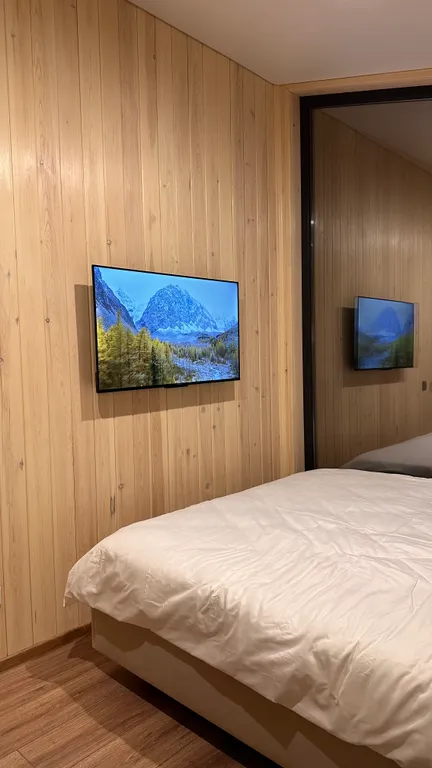 Уютные шале с панорамными окнами