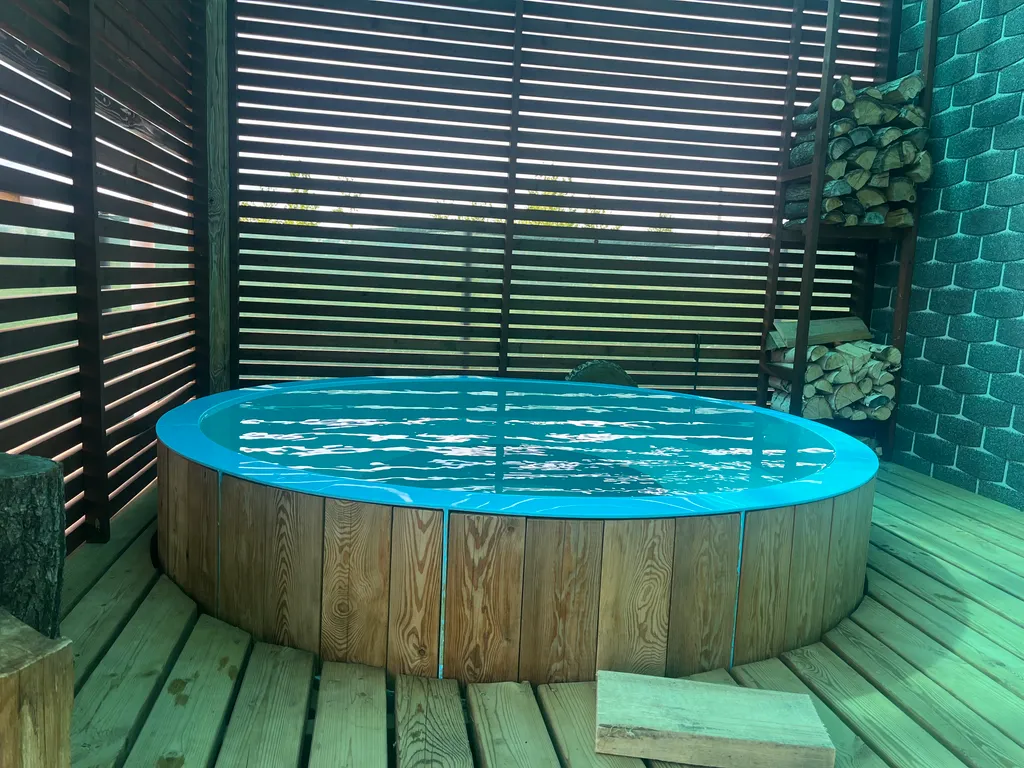 Дом-баня на участке 40 соток