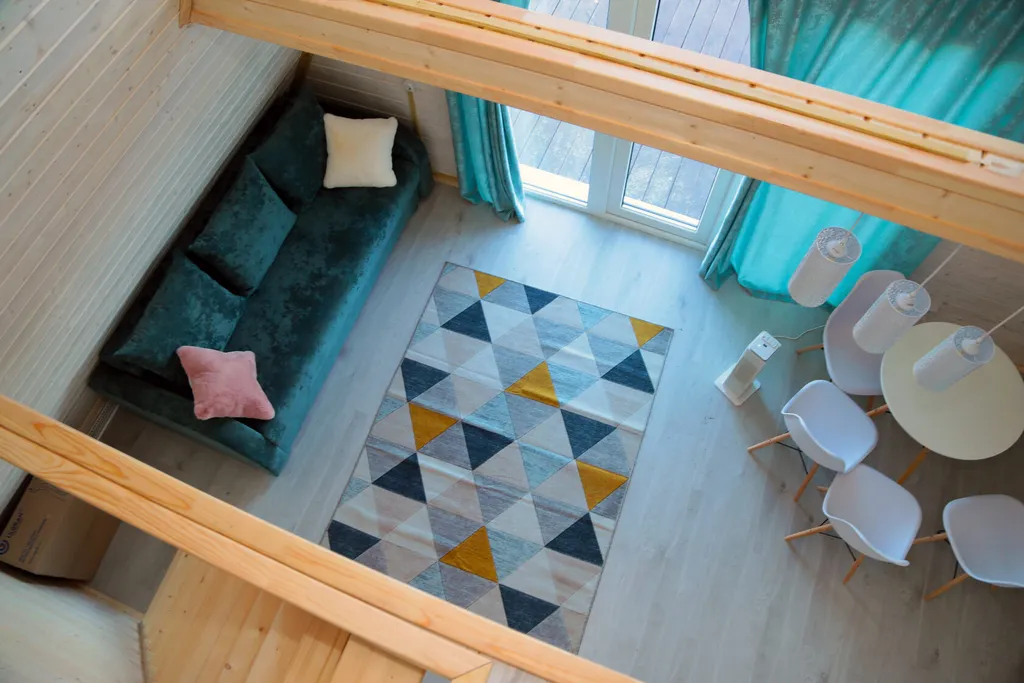 Дом А-фрейм на горе