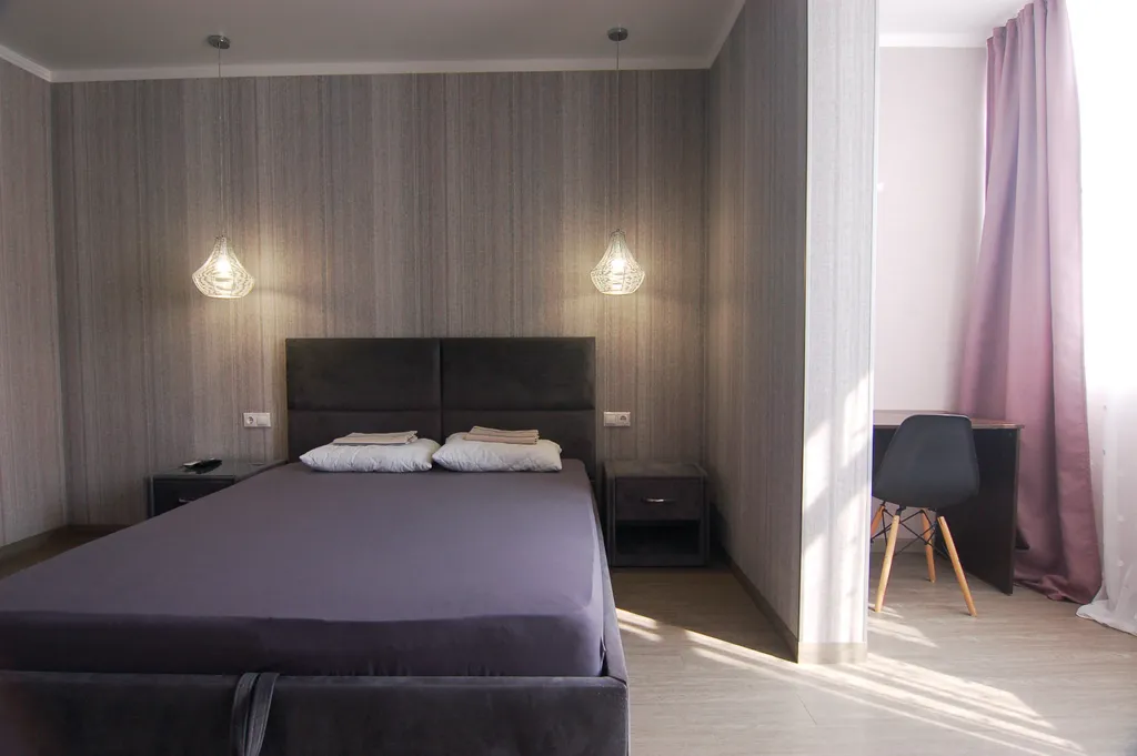 Полноценная стильная двушка рядом пляж Факел