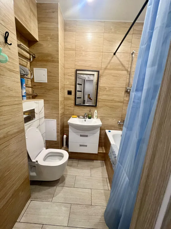 Двухкомнатная квартира с кухней-гостиной