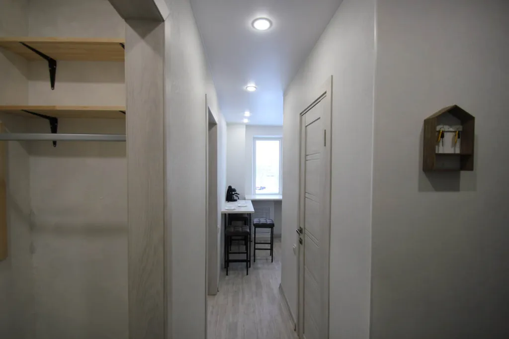 Стильная однокомнатная квартира с современным ремонтом