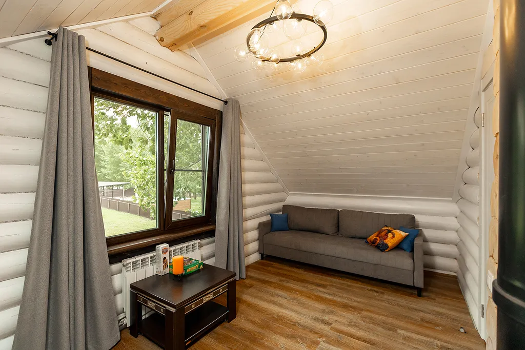 Дом Берег мечты 36 с баней на берегу реки