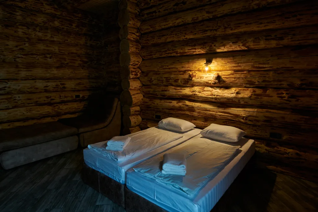 Коттедж Шале с бассейном и джакузи — Красная Поляна