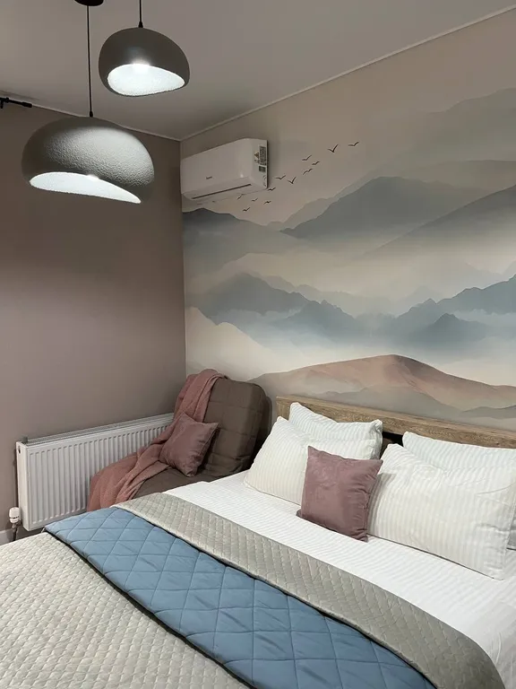 Стильная дизайнерская квартира в самом центре с видом на город