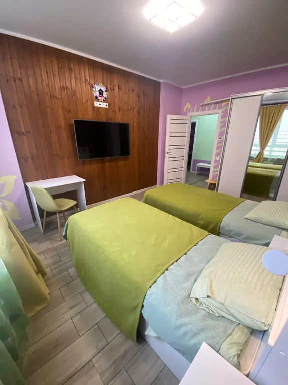 Квартира Квартира Отличная двушка с боковым видом на море — Геленджик