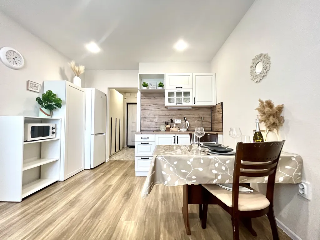 Квартира Квартира Новая студия с отличным ремонтом и видом на море — Анапа